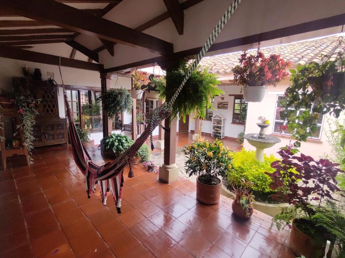 Hacienda El Pinar Del Viento Bed and Breakfast Villa de Leyva Buitenkant foto