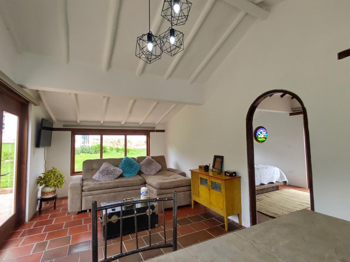 Hacienda El Pinar Del Viento Bed and Breakfast Villa de Leyva Buitenkant foto