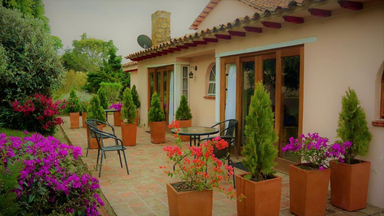 Hacienda El Pinar Del Viento Bed and Breakfast Villa de Leyva Buitenkant foto